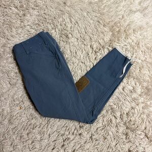 Women’s Size 28R Blue Tailored Sportsman Knee Patch Horseback Riding Breeches